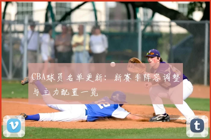 CBA球员名单更新：新赛季阵容调整与主力配置一览