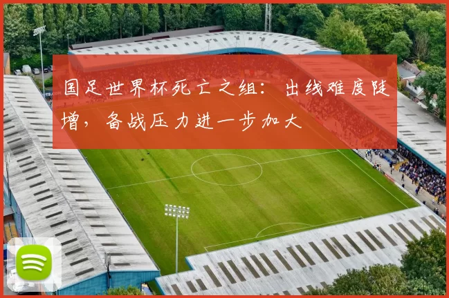 国足世界杯死亡之组：出线难度陡增，备战压力进一步加大