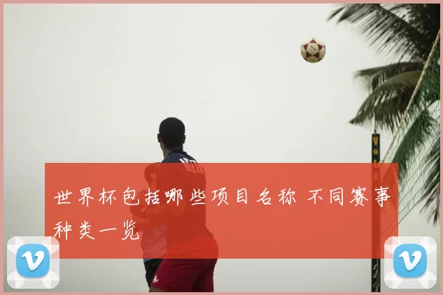 世界杯包括哪些项目名称 不同赛事种类一览