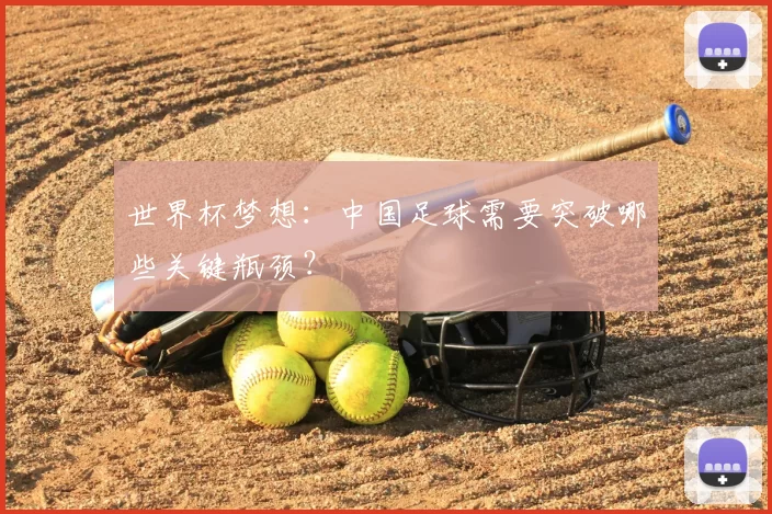 世界杯梦想：中国足球需要突破哪些关键瓶颈？